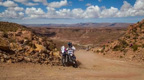De Soultrait sur le Dakar en 2015