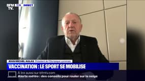 Pour le président de l'OL Jean-Michel Aulas, se vacciner est "avoir une attitude citoyenne"