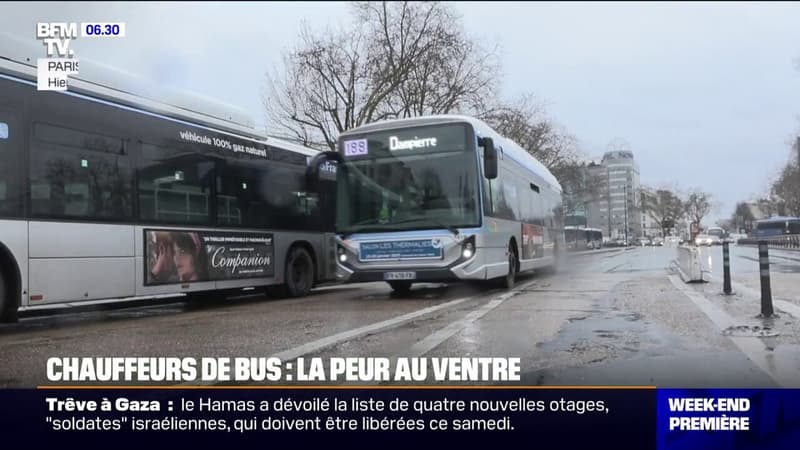 Chauffeur de bus: 1.500 agressions recensées en 2024 en Île-de-France