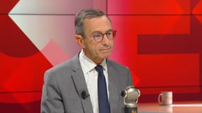 Bruno Retailleau invité de BFMTV-RMC le 4 septembre 2024. 
