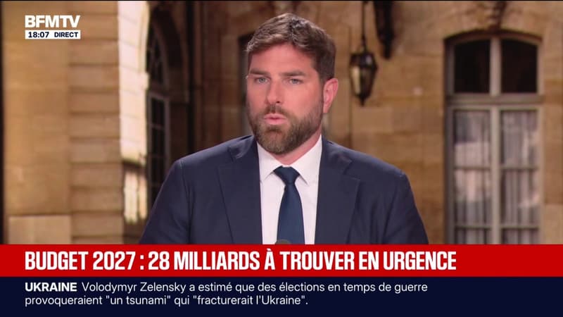Budget 2027: Vincent Jeanbrun, ministre de la Ville, dénonce "une obsession de la censure" chez LFI