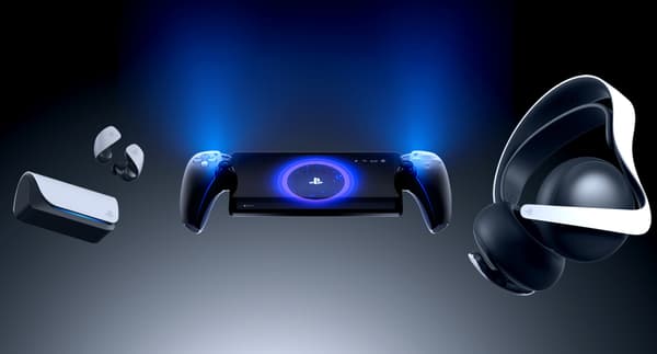 La PlayStation Portal de Sony et les écouteur Pulse Explore ainsi que le casque Pulse Elite