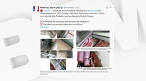 Le préfet a fermé une boucherie du Val-d'Oise.