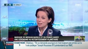 Mariage princier : "Il y a une curiosité plus importante que pour le mariage de Kate et William. Les fillettes prennent même Meghan Markle comme exemple !", raconte Isabelle Rivière, journaliste  