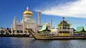 Illustration - Une des célèbre mosquée au dôme doré de Brunei