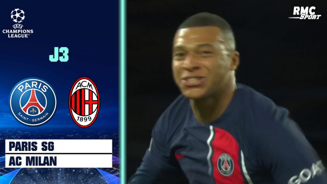 Psg Ac Milan Mbappé Fait Sa Spéciale Pour Libérer Les Parisiens 1 0