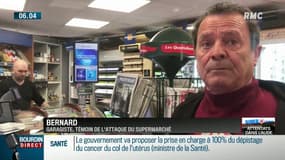 Bernard, garagiste à Trèbes, témoin de l'attaque: "Je reconnais être chanceux"