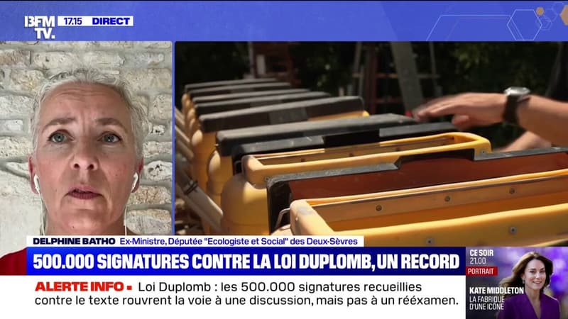 Loi Duplomb: pour Delphine Batho (Écologiste et Social), 
