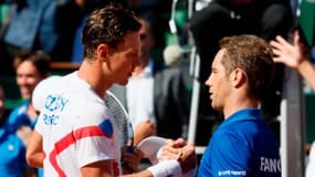 Tomas Berdych et Richard Gasquet