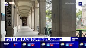 A Lyon 2, 1 200 places pourraient être supprimées