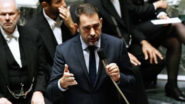 Christophe Castaner lors des questions au gouvernement à l'Assemblée nationale le 6 novembre 2018