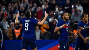 Olivier Giroud buteur lors de France-Côte d'Ivoire, le 25 mars 2022