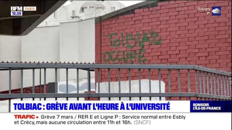La faculté de Tolbiac bloquée ce lundi