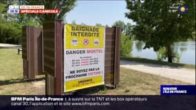 Seine-et-Marne: l'interdiction de la baignade pas respectée à Varennes-sur-Seine