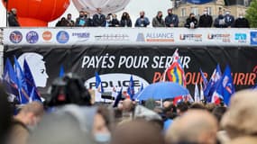 La manifestation de policiers à Paris le 19 mai 2021