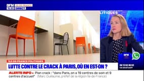 Lutte contre le crack à Paris: 120 à 150 personnes sont prises en charge quotidiennement dans les espaces de repos