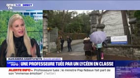 Que risque l'élève qui a mortellement poignardé sa professeure?