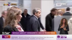 Nicolas Sarkozy condamné à 5 ans de prison ferme