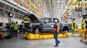 Préproduction du F-150 Lightning