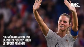 "La médiatisation est la clé de voute" pour le sport féminin affirme Nathalie Sonnac
