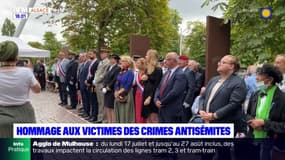 Strasbourg: hommage aux victimes de crimes racistes et antisémites de l’État français