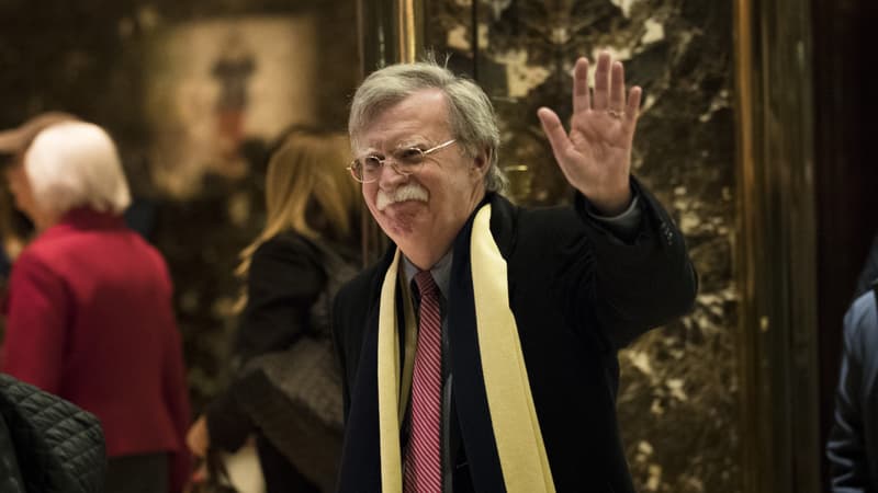 John Bolton visait le secrétariat d'Etat
