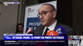 Policiers blessés à Paris: "Trois effectifs de police ont été attaqués", déclare le préfet de police de Paris