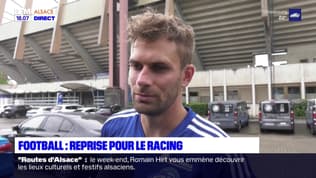 Racing Club de Strasbourg: la nouvelle recrue Thomas Delaine dit vouloir "adopter la mentalité" du club