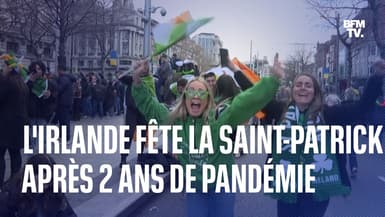 La Saint-Patrick fait son retour en Irlande après deux ans de pandémie