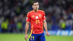L'Espagnol Mikel Oyarzabal lors de la finale de l'Euro contre l'Angleterre, le 14 juillet 2024