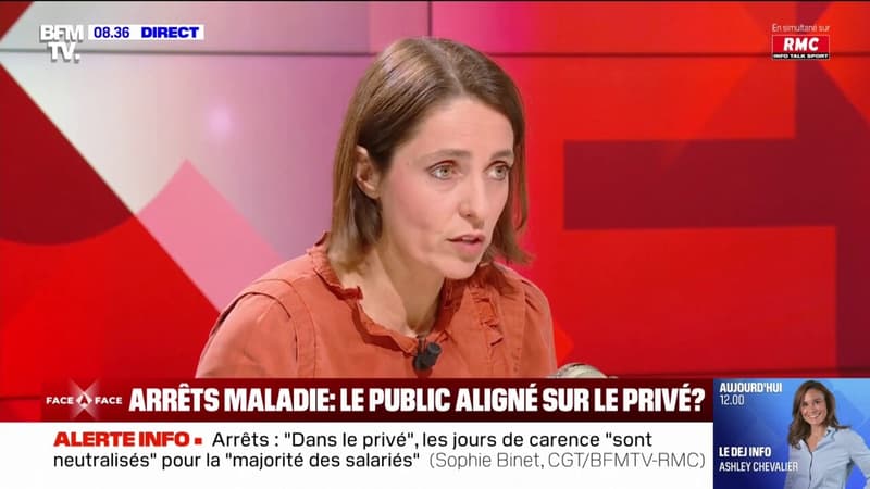 Arrêts maladie: Sophie Binet (CGT) demande 