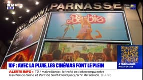 Île-de-France: avec la pluie, les cinémas font le plein