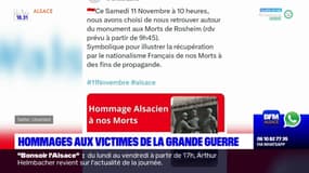 11-Novembre: plusieurs hommages rendus en Alsace