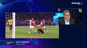 Ajax - Losc : Les Lillois auraient dû bénéficier d'un penalty selon Derrien