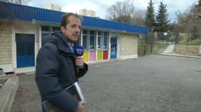 Cette école du 15e arrondissement de Marseille censée accueillir au vote n'a pas ouvert ses portes.