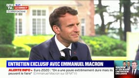 Emmanuel Macron sur l'équipe de France: "Ils sont tous des exemples"