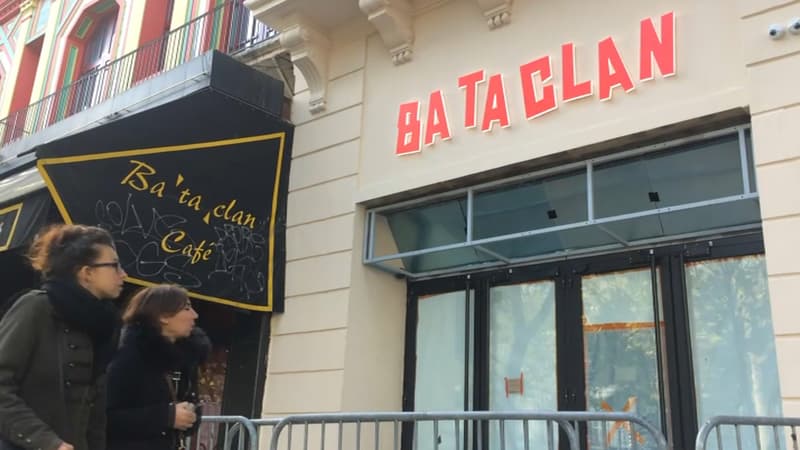 La devanture du Bataclan.