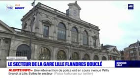 Lille: une intervention de police en cours, le secteur de la gare Lille Flandres bouclé