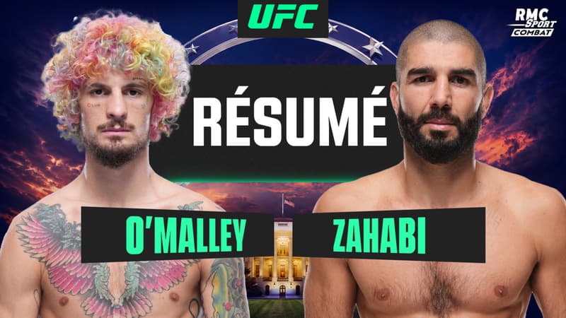 Résumé UFC Maison Blanche : Un KO LITIGIEUX entre l'ancien champion Sean O’Malley et Aiemann Zahabi