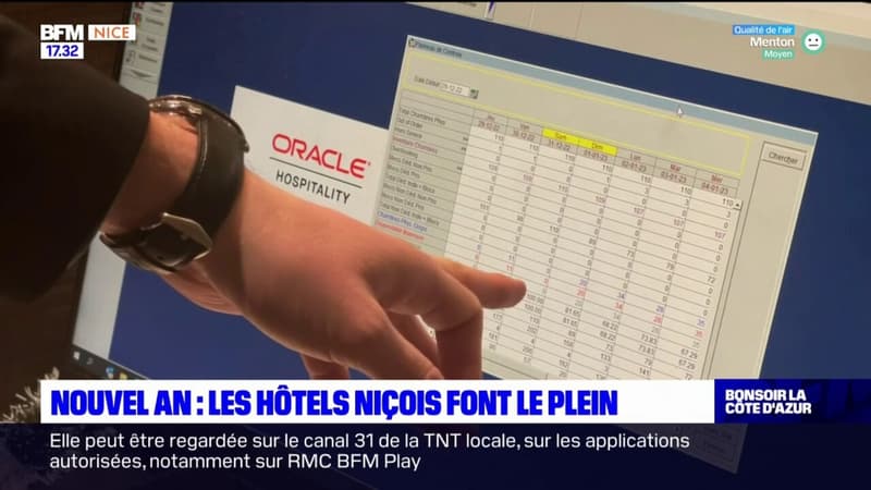 Nice: les hôtels font le plein pour le Nouvel an