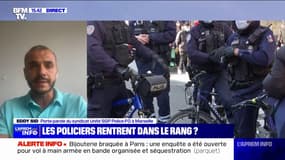 Eddy Sid (Unité SGP Police-Fo) sur la baisse des arrêts maladie dans la police: "Il est un peu trop précoce pour parler d'un retour à la normale"