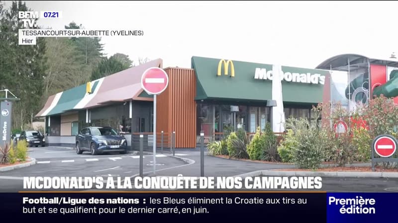 McDonald's gagne du terrain en France et s'implante désormais jusque dans les villages