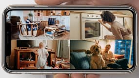 Le visionnage des flux d'une caméra IP