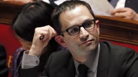 Benoît Hamon a réaffirmé mardi son opposition à la loi Macron, dont le vote est prévu ce jour à l'Assemblée nationale.