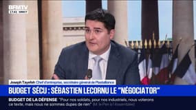 Budget: "Les entreprises qui restent en France aujourd'hui sont vraiment des héros", dit Joseph Tayefeh, chef d’entreprise, secrétaire général de Plastalliance
