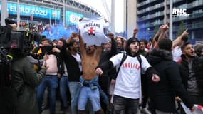 Euro 2021 : "Football is coming home", les supporters anglais célèbrent la qualif en quart de finale