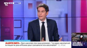 Gabriel Attal sur le protocole sanitaire à l'école: "Oui il y a des contraintes (...) mais on a fait le choix de maintenir les écoles ouvertes"