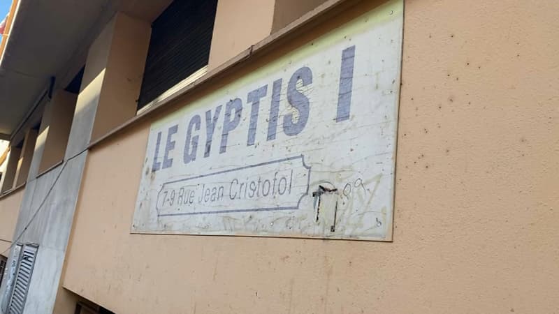 La résidence le Gyptis, dans le 3e arrondissement de Marseille, est occupée par des squatteurs.
