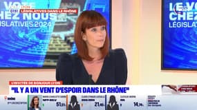 Rhône: la déléguée départementale du RN annonce "une vague d'adhésions"