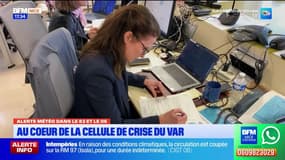 Intempéries : au cœur de la cellule de crise du Var